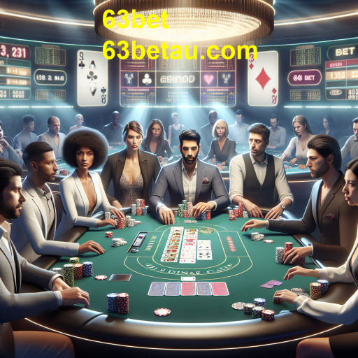 Descubra a emoção do Poker no 63bet